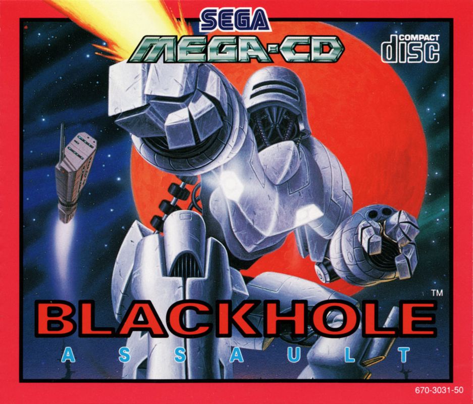 Black Hole Assault box art for Sega CD